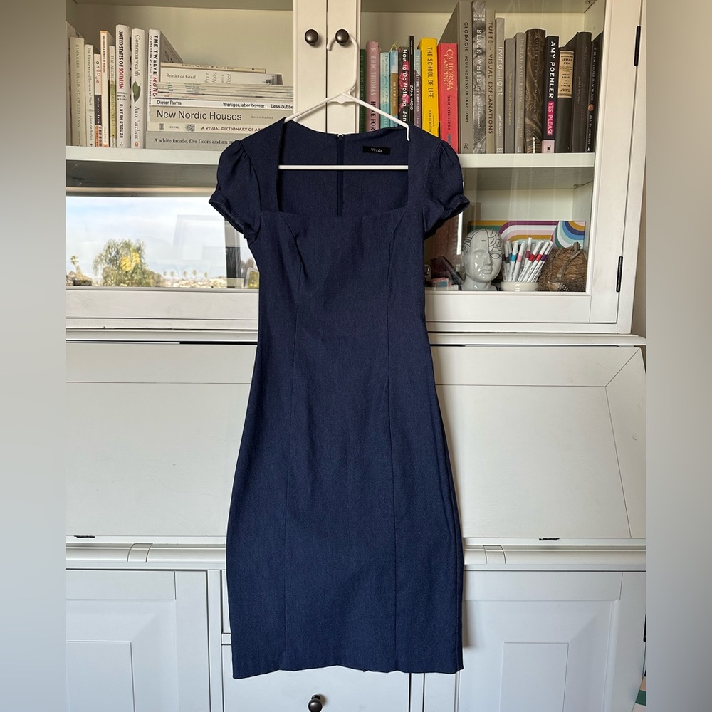 Varga “Jean” pencil dress